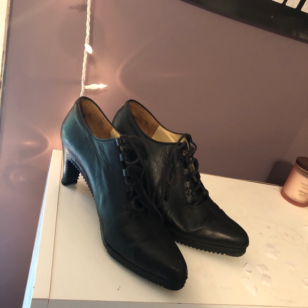 Leather Booties - Picture 2 of 4
